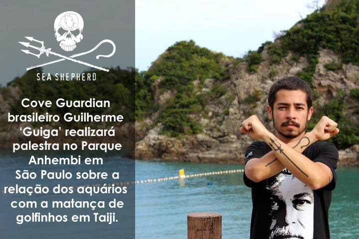 Parques-Aquáticos-Nadar-Golfinhos-Taiji-Matança-Massacre-Guilherme-Brasileiro-Ativista-Sea-Shepherd-Cove-Guardian