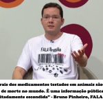 Ativista participa de debate sobre testes em animais na TV Brasil