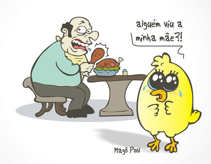 vegetarianismo-cartoon-charges-magô-pool-camaleão