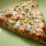 Pizza de Tofu: Minha primeira pizza vegetariana